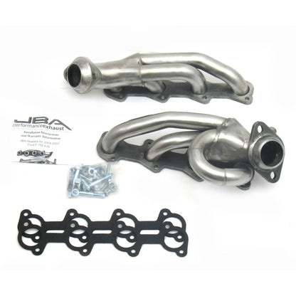 JBA 04-08 Ford F-150 4.6L 2V 1-1/2in Primary Raw 409SS Cat4Ward Header JBA