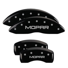 Load image into Gallery viewer, MGP 4 Caliper Covers Engraved Front &amp; Rear C5/Corvette Black finish silver ch - eliteracefab.com