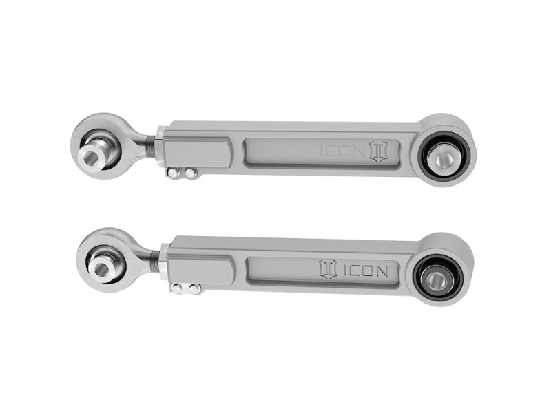 ICON 2021+ Ford Bronco Billet Rear Upper Adjustable Link Kit - eliteracefab.com