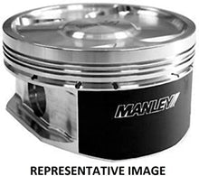 Load image into Gallery viewer, MANLEY 625EGR2-1 Piston Kit (Nissan GT-R 3.8L VR38DETT 95.5mm Flat Top Grade 2 Extreme Duty with Ring) - eliteracefab.com