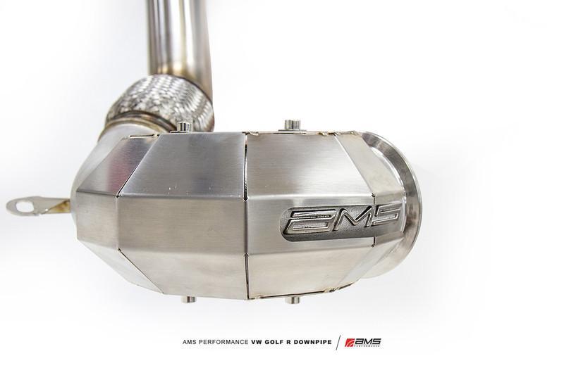 AMS 3-inch Upgraded Downpipe | VW / Audi Multiple Fitments - eliteracefab.com