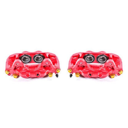 Power Stop 01-07 Toyota Sequoia Front Red Calipers w/o Brackets - Pair - eliteracefab.com