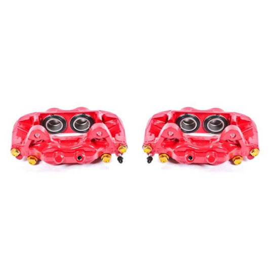 Power Stop 01-07 Toyota Sequoia Front Red Calipers w/o Brackets - Pair - eliteracefab.com