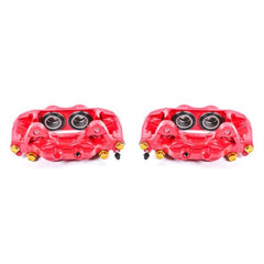 Power Stop 01-07 Toyota Sequoia Front Red Calipers w/o Brackets - Pair - eliteracefab.com