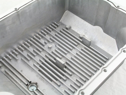 afe Transmission Pan (Black); Ford Diesel Trucks 03-10 V8-6.0/6.4L (td) - eliteracefab.com