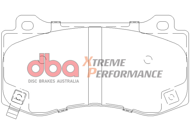 DBA 06-07 Dodge Magnum SRT8 / 06-09 Challenger SRT8 SP500 Front Brake Pads - eliteracefab.com