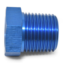 Load image into Gallery viewer, Russell Performance 1/2in Male to 1/4in Female Pipe Bushing Reducer (Blue)