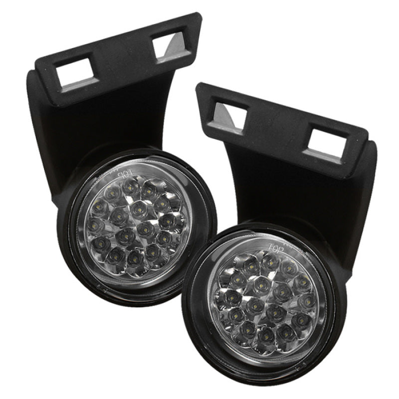 Spyder Dodge Ram 1500 94-01 LED Fog Lights w/swch ( not fit the turbo diesel)- Clear FL-LED-DRAM94-C - eliteracefab.com