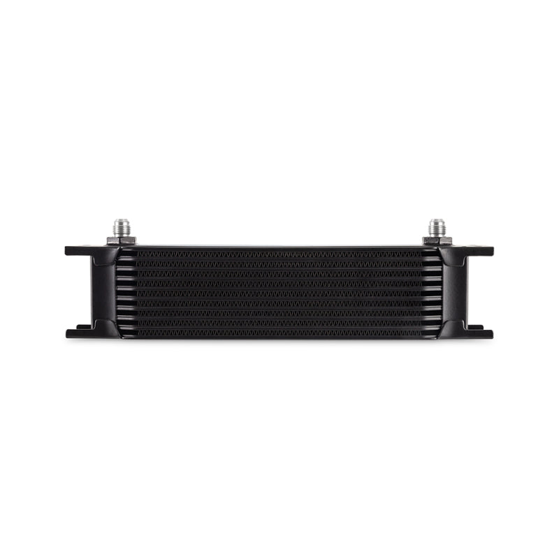 Mishimoto Universal - 6AN 10 Row Oil Cooler - Black - eliteracefab.com