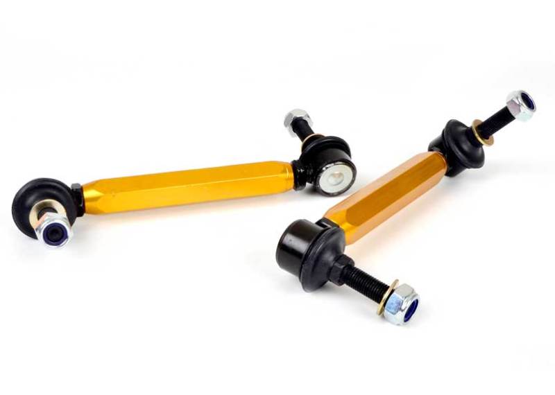 Whiteline 07+ Nissan Skyline R35 GT-R Rear Swaybar link kit h/duty-adjustable steel ball - eliteracefab.com