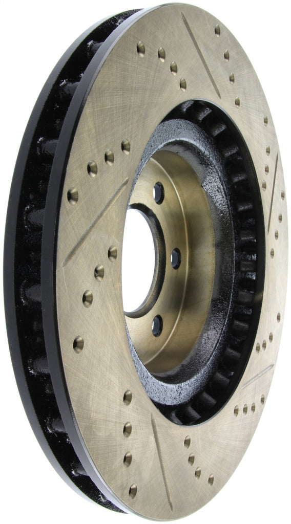 StopTech Slotted & Drilled Sport Brake Rotor - eliteracefab.com