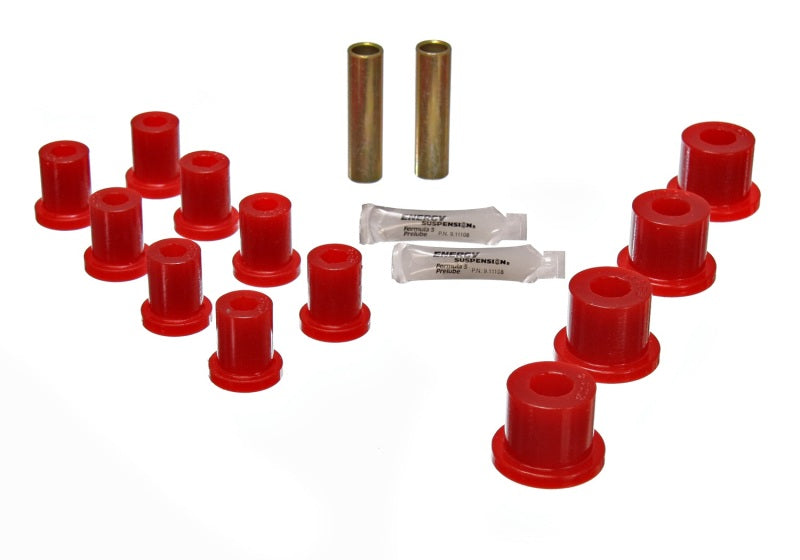 Energy Suspension Jeep Spring Bushing Set - Red - eliteracefab.com