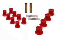 Load image into Gallery viewer, Energy Suspension Jeep Spring Bushing Set - Red - eliteracefab.com