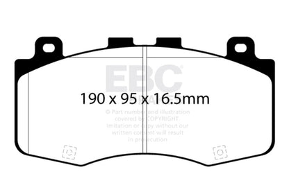 YellowStuff Front Brake Pads - DP42400R EBC
