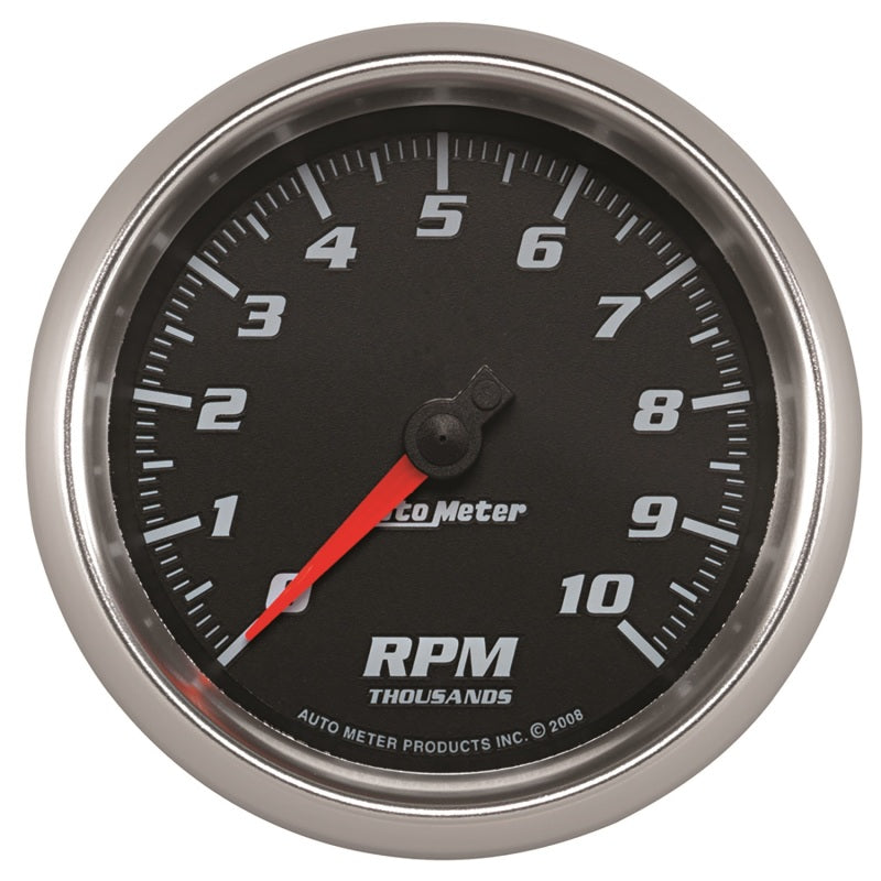 Autometer Pro-Cycle Gauge Tachometer 3 3/8in 10K Rpm Black 19698