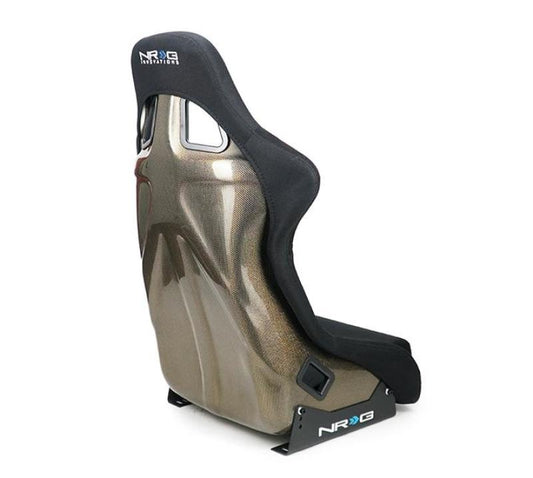 NRG Innovations Carbon Fiber Bucket Seat - Large - Gold – RSC-302CF/GD