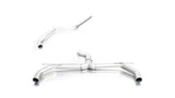 Remus 2017 Volkswagen GTI Mk VII Axle Back Exhaust w/Connection Tube/Silencer/Chrome Tail Pipe Set