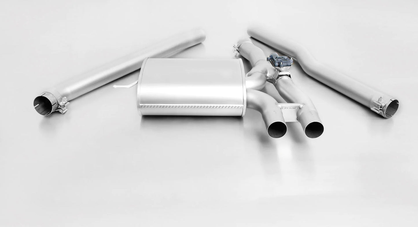 Remus 2014 Mini Cooper S F55 (Excl Facelift Models) 2.0T Cat-Back Exhaust w/Adapter & Tail Pipe Set - eliteracefab.com