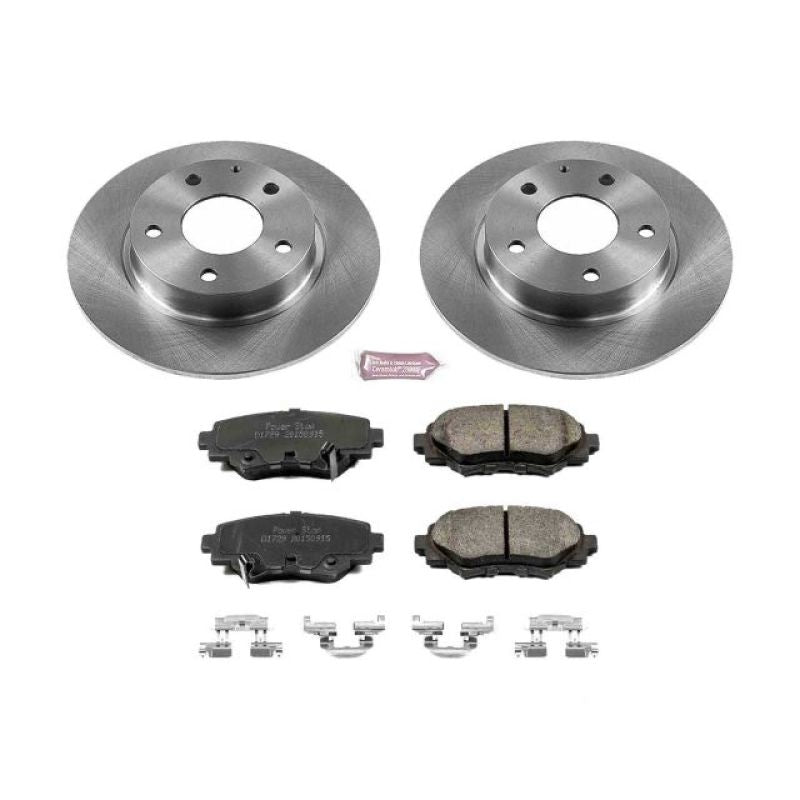 Power Stop 14-16 Mazda 3 Rear Autospecialty Brake Kit - eliteracefab.com