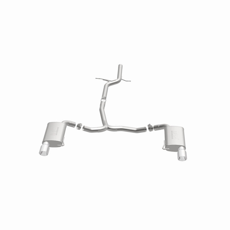 Magnaflow 2015 Audi Allroad 2.0L Touring Dual Spilt Rear Exit 2.5in 4in Tip SS C/B Perf Exhaust Magnaflow