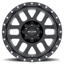 Load image into Gallery viewer, Method MR306 Mesh 18x9 -12mm Offset 8x6.5 130.81mm CB Matte Black Wheel - eliteracefab.com