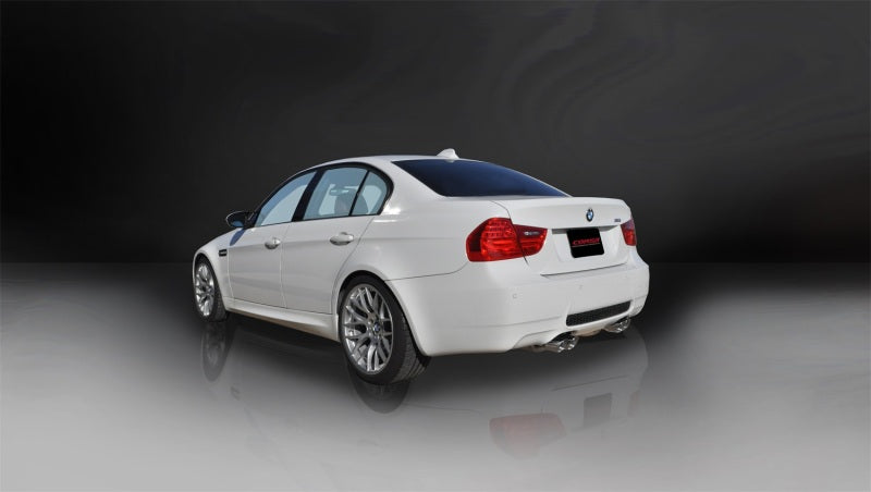 Corsa 08-12 BMW M3 E90 Polished Sport Cat-Back Exhaust - eliteracefab.com