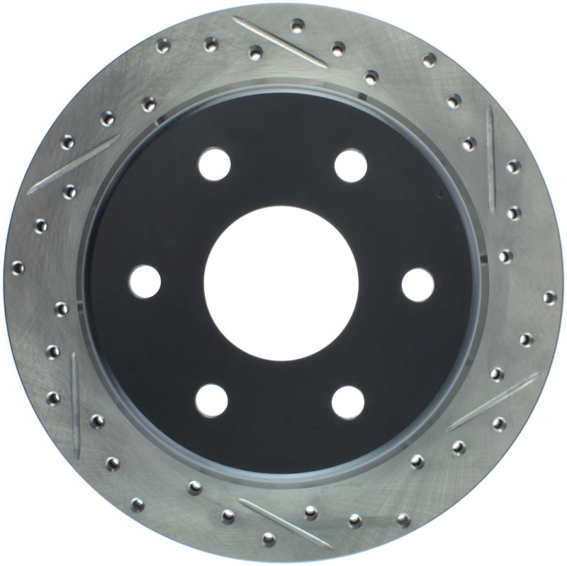 StopTech Slotted & Drilled Sport Brake Rotor Stoptech