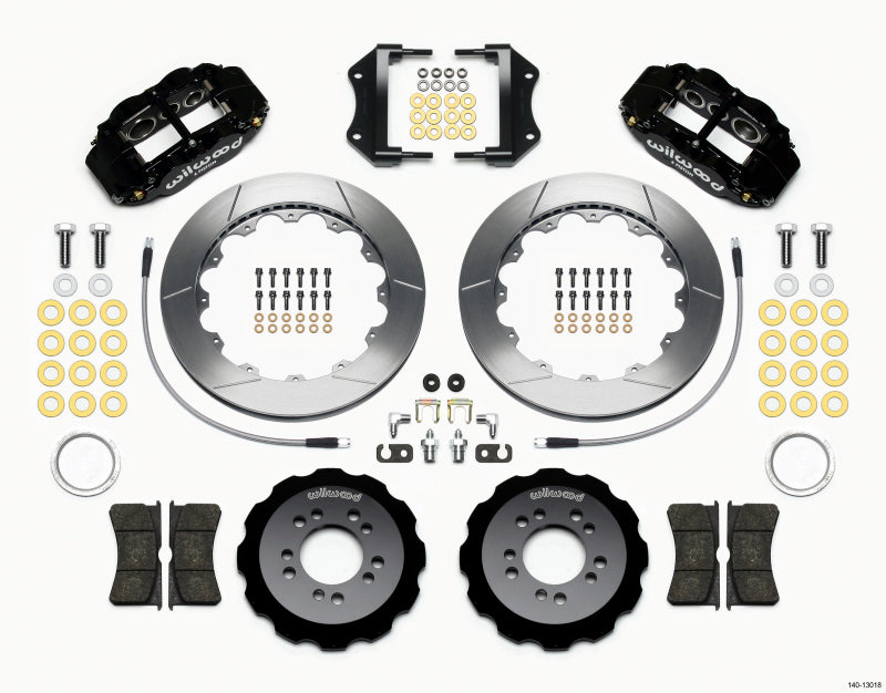 Wilwood Narrow Superlite 6R Front Hat Kit 12.88in 2013-Up Ford Focus ST w/ Lines Wilwood