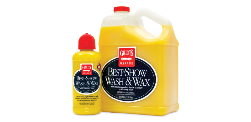 Griots Garage Best of Show Wash & Wax - 1 Gallon - eliteracefab.com