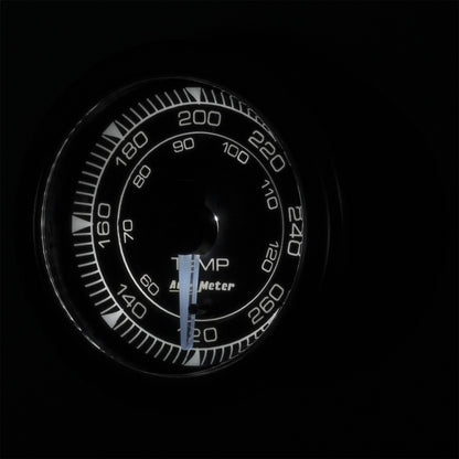 Autometer Chrono 2-1/16in 120-280 Degree Temperature Gauge 8154