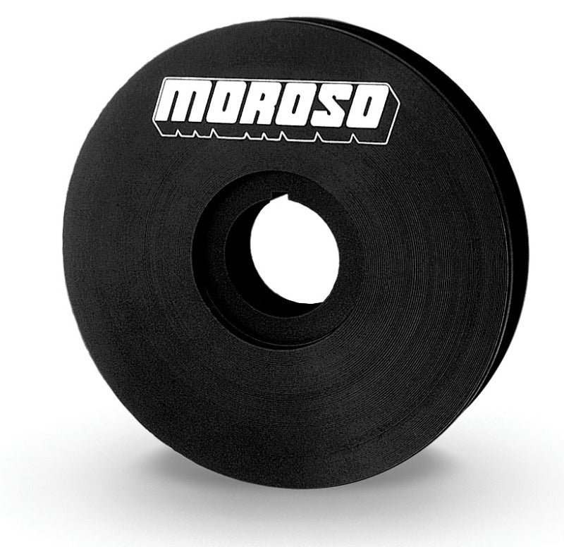 Moroso V-Belt Crankshaft Pulley - 4in Moroso