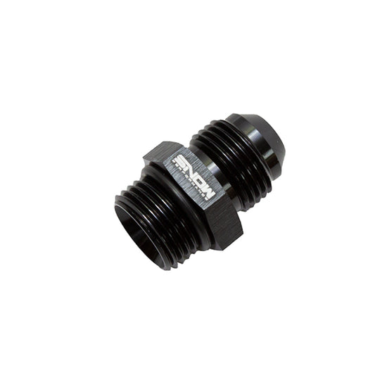 Snow Performance -8 ORB to -8AN Straight Fitting (Black) - SNF-60808