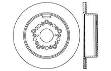 Load image into Gallery viewer, StopTech Power Slot 93-97 Lexus GS Series/95-00 LS400/92-00 SC400 Rear Left Drilled &amp; Slotted Rotor - eliteracefab.com