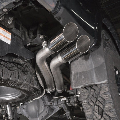 STAINLESS WORKS Catback Exhaust Redline Series Matte Black Tip Ford F250 | 350 7.3L 2020-2021 - eliteracefab.com