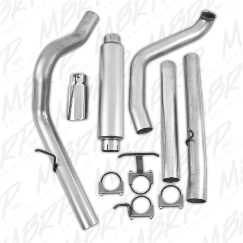 MBRP 1999-2003 Ford F-250/350 7.3L Turbo Back Single Side - eliteracefab.com