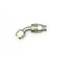 Load image into Gallery viewer, DeatschWerks 8AN Female Swivel 45-Degree Hose End PTFE (Incl. 1 Olive Insert) - eliteracefab.com