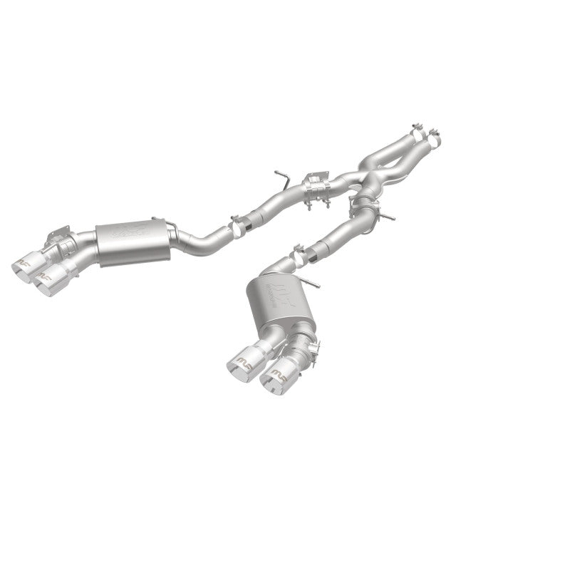 MagnaFlow 2016 Chevy Camaro 6.2L V8 Competition Cat Back w/ Quad Polished Tips Magnaflow