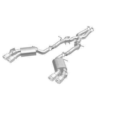 MagnaFlow 2016 Chevy Camaro 6.2L V8 Competition Cat Back w/ Quad Polished Tips Magnaflow