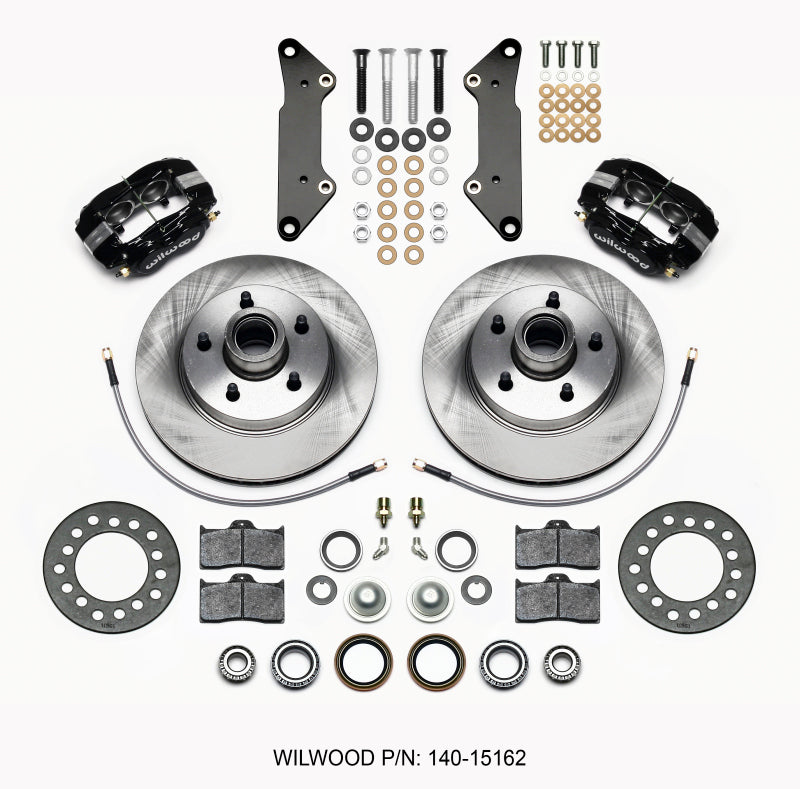 Wilwood Forged Dynalite-M Front Kit 11.88in 1 PC Rotor&Hub Cadillac 1957-60 Wilwood