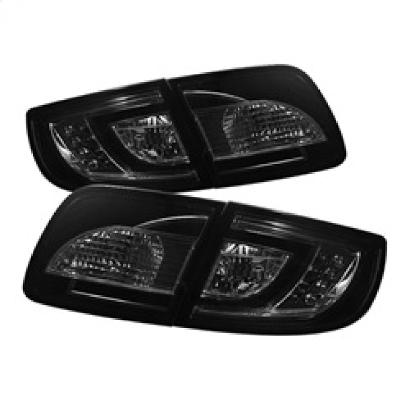 Spyder Mazda 3 03-08 4Dr Sedan (Non Hatchback)LED Tail Lights Smoke ALT-YD-M303-LED-SM - eliteracefab.com