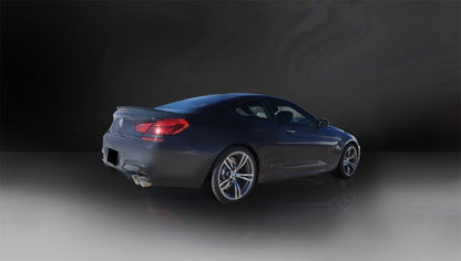 Corsa 12-15 BMW M6 F12 / F13 / F06 Polished Sport Axle-Back Exhaust CORSA Performance