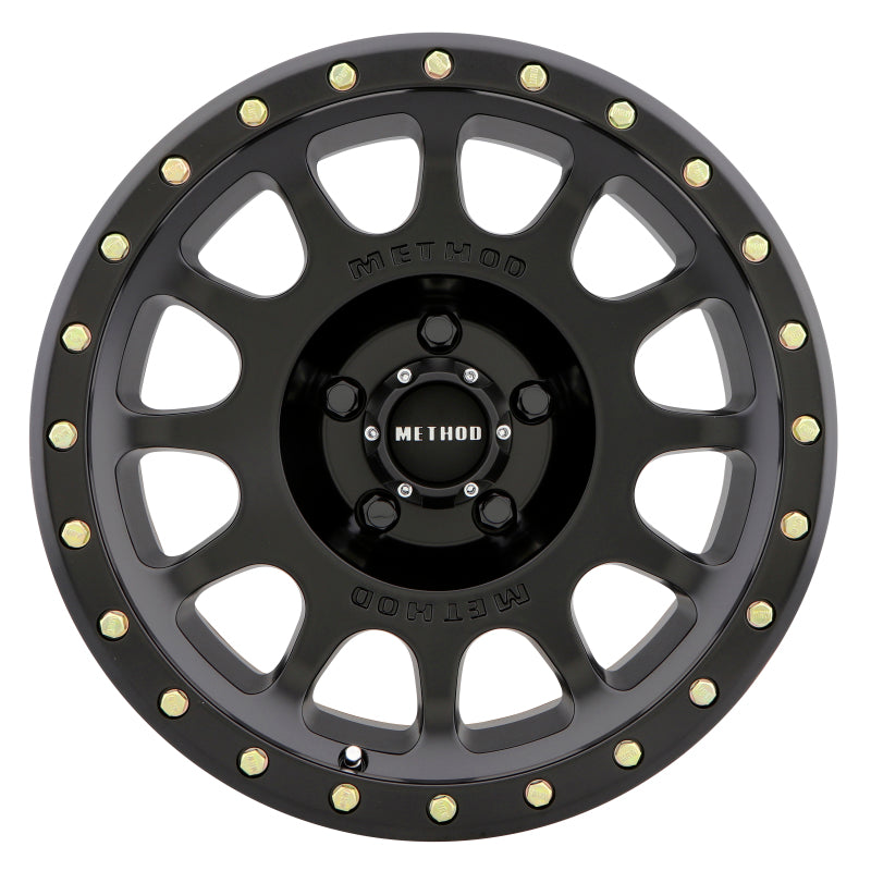 Method MR305 NV 20x9 +18mm Offset 5x5.5 108mm CB Matte Black Wheel - eliteracefab.com