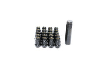 Load image into Gallery viewer, WHEEL MATE MONSTER LUG 35 SHORT LUG NUT SET OF 20 – BLACK 14×1.50 - eliteracefab.com