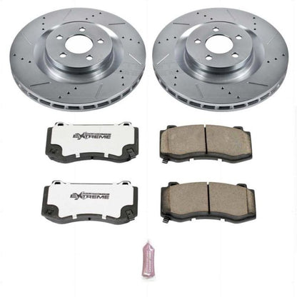 Power Stop 05-10 Chrysler 300 Front Z26 Street Warrior Brake Kit - eliteracefab.com