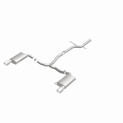 Magnaflow 2015 Audi Allroad 2.0L Touring Dual Spilt Rear Exit 2.5in 4in Tip SS C/B Perf Exhaust Magnaflow