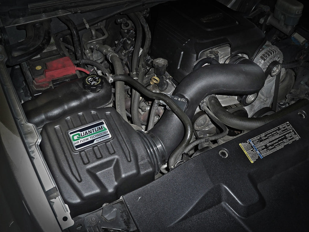 aFe Quantum Cold Air Intake w/ Pro 5R Media 09-13 GM Silverado/Sierra V8-4.8/5.3/6.2L - eliteracefab.com