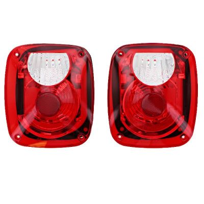 Rampage 1976-1983 Jeep CJ5 Taillight Conversion Kit - Brite - eliteracefab.com