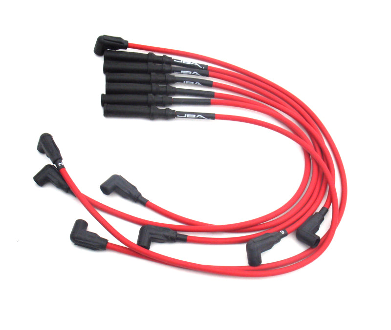 JBA 92-02 Dodge Truck 3.9L Ignition Wires - Red JBA