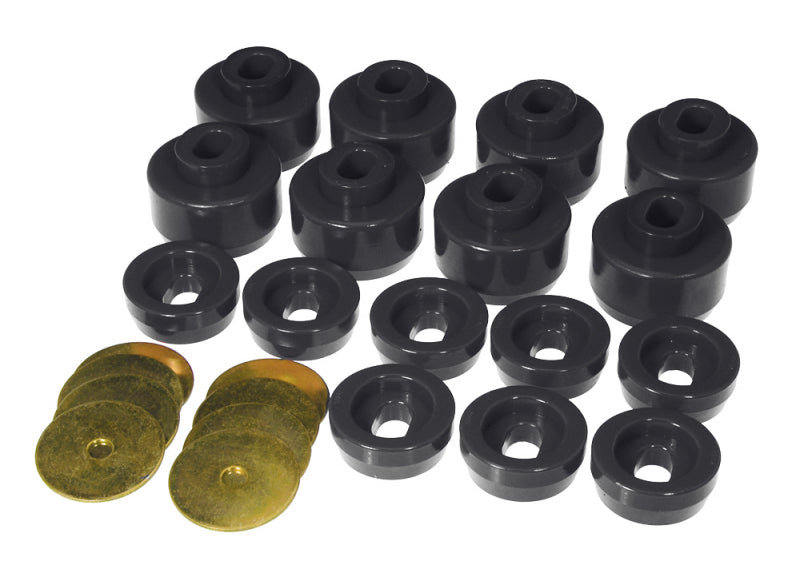 Prothane 99-06 Chevy Silverado 2/4wd Body Mounts - Black - eliteracefab.com