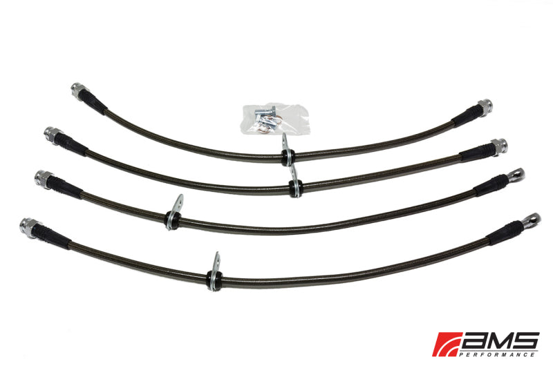 Stainless Steel Brake Line Kit | 2008-2015 Mitsubishi Evo X - eliteracefab.com